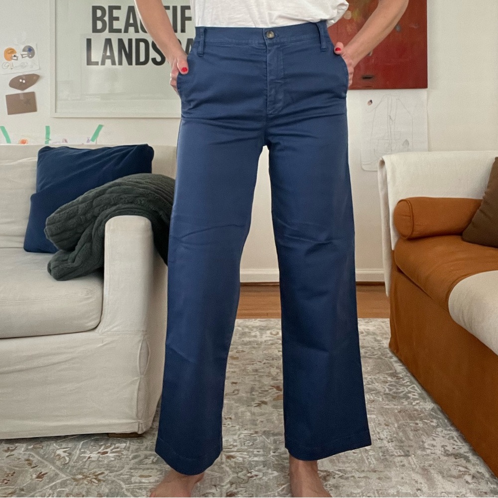 J. Crew Always Wide Leg Chino